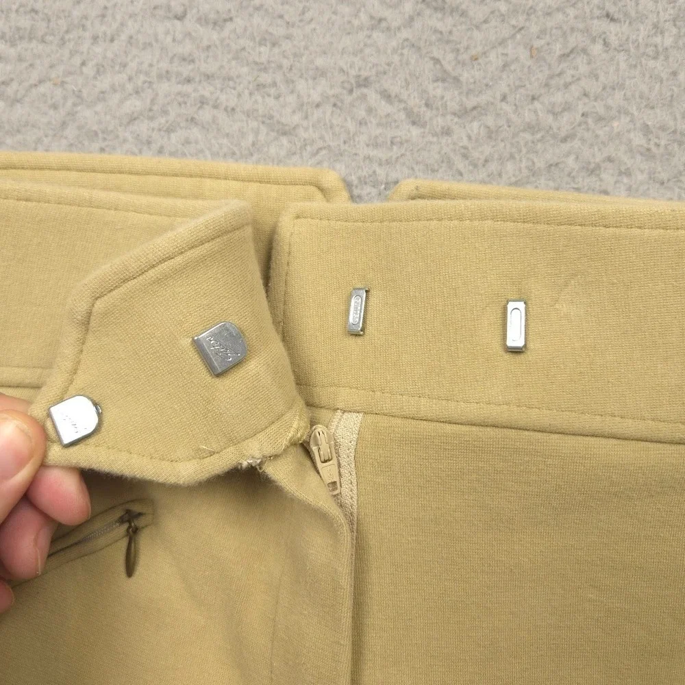 Riding Sport Equestrian Breeches Jodhpurs Beige Sz 28 Regular Ankle Riding Pants